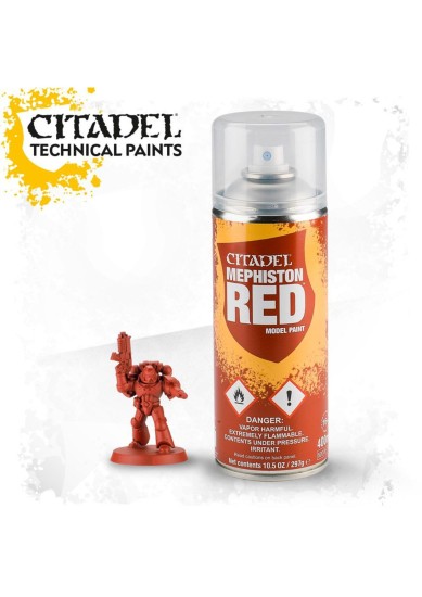 CITADEL SPRAY - COLOUR MEPHISTON RED
