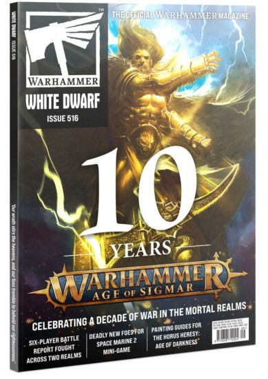 WARHAMMER WHITE DWARF MAGAZINE #516 (ENGLISH)