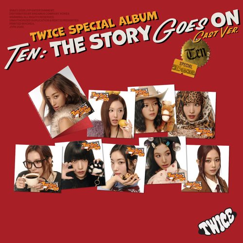 TWICE – TEN: The Story Goes On (Cast Ver.) (9 Version Randon)