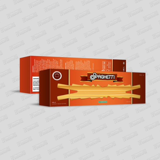 LE SSERAFIM – 1st Single Album [SPAGHETTI] (CHEEKY NEON PEPPER)