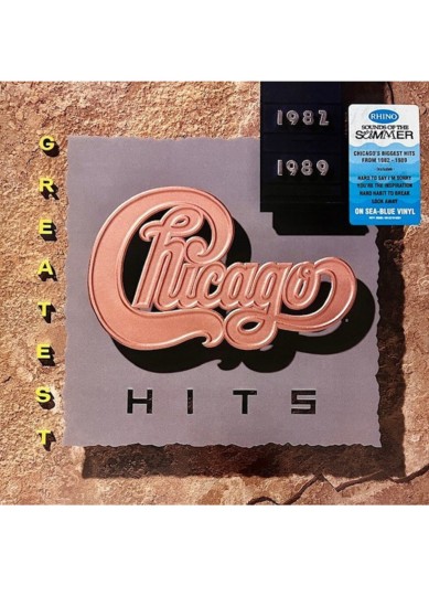 Chicago – Greatest Hits 1982-1989 (Vinyl, LP, Compilation, Limited Edition, Reissue, Stereo, Sea-Blue)