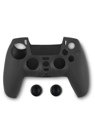 SPARTAN CONTROLLER SILICONE SKIN COVER BLACK (PS5)