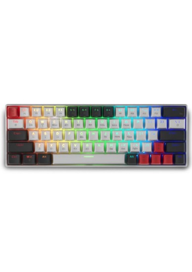 SPARTAN GEAR - PEGASUS 2 RGB WIRED & WIRELESS 63 KEYS MECHANICAL GAMING KEYBOARD