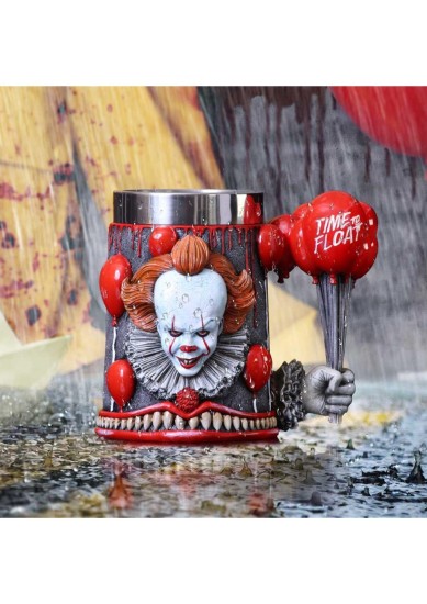 NEMESIS NOW: IT TIME TO FLOAT - PENNYWISE TANKARD (15.5CM)