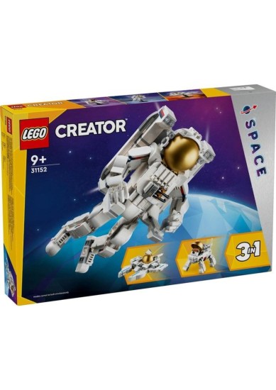 LEGO® CREATOR: SPACE ASTRONAUT 3IN1 TOY SET