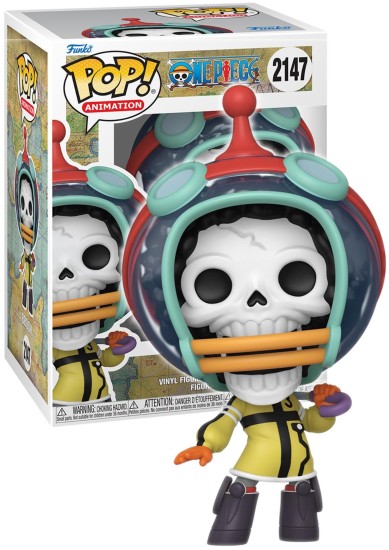 FUNKO POP! ANIMATION: #2147 ONE PIECE - BROOK (EGGHEAD ARC)  VINYL FIGURE