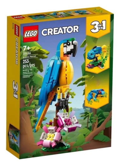 LEGO® CREATOR: 3IN1 EXOTIC PARROT
