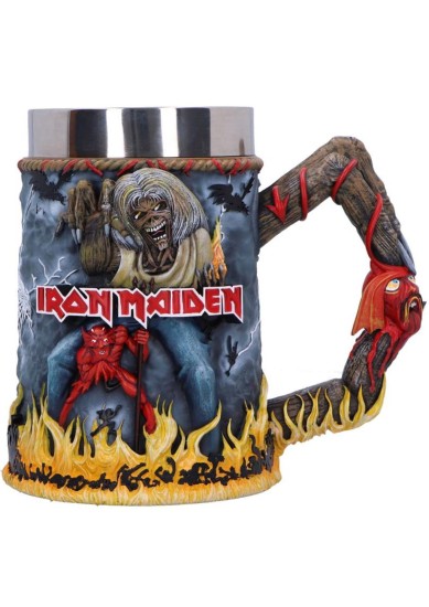 NEMESIS NOW: IRON MAIDEN THE NUMBER OF THE BEAST TANKARD (16CM)