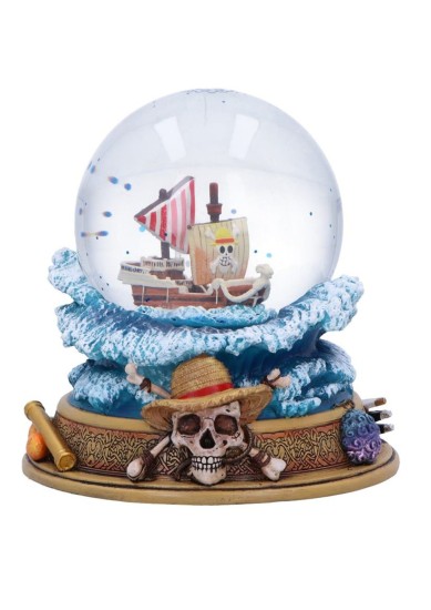 NEMESIS NOW: ONE PIECE GOING MERRY SNOW GLOBE (8.5CM)