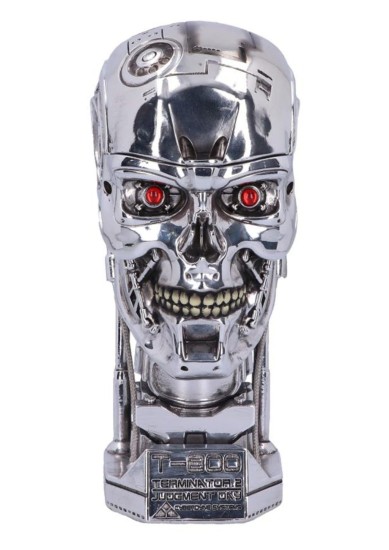 NEMESIS NOW: TERMINATOR 2 - HEAD BOX (21CM)