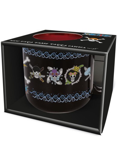 STOR: ONE PIECE SKULLS ANIME - YOUNG ADULT BREAKFAST MUG IN GIFT BOX (415ML)