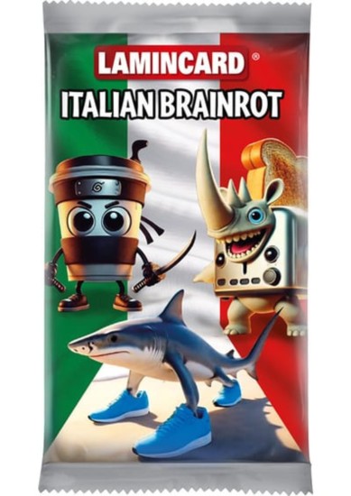 LAMINCARD ITALIAN BRAINROT TRADING CARD GAME