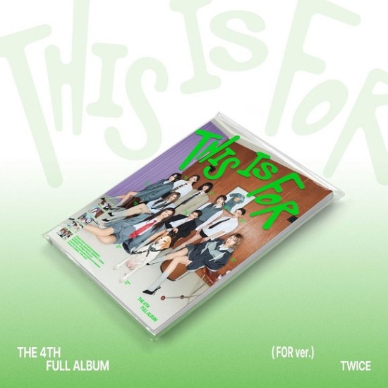 TWICE 4TH FULL ALBUM – THIS IS FOR (FOR vers)