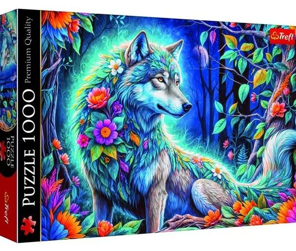 Trefl, puzzle, WOLF 1000
