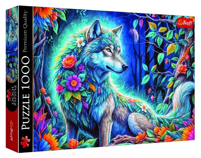 Trefl, puzzle, WOLF 1000