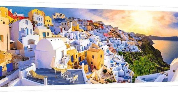 Trefl, puzzle, Sunset in Santorini, Greece 1000