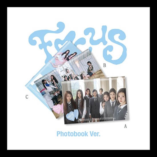 Hearts2Hearts – The 1st Mini Album [FOCUS] (Photobook Ver.) (Random)