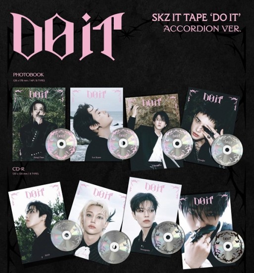 Stray Kids – SKZ IT TAPE ‘DO IT’ (ACCORDION VER.) (Random)