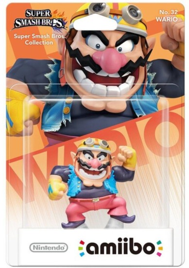 AMIIBO #32 WARIO (SUPER SMASH BROS)