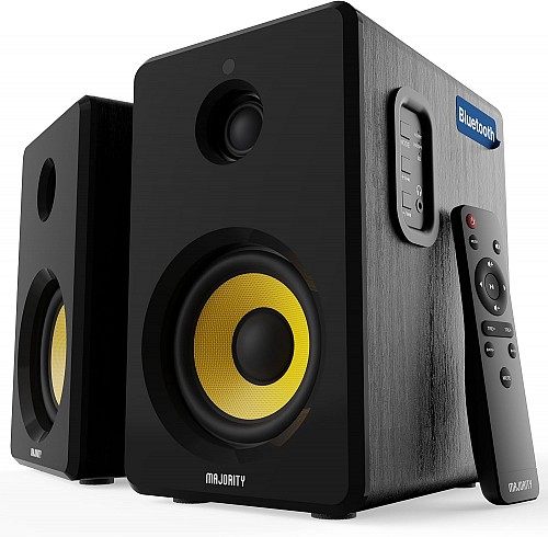 MAJORITY D40X Active Speakers 70W 4” BT/USB/SD (pair)