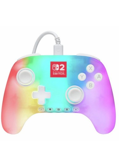 POWER A ADVANTAGE WIRED CONTROLLER WHITE WITH LUMECTRA (SWITCH 2)