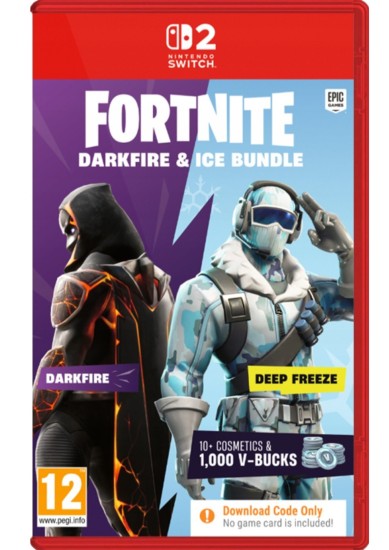 FORTNITE - DARKFIRE & ICE BUNDLE (CODE IN A BOX) (SWITCH 2)