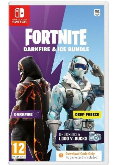 FORTNITE - DARKFIRE & ICE BUNDLE (CODE IN A BOX) (SWITCH)