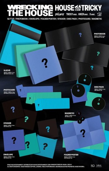 xikers 6TH MINI ALBUM – HOUSE OF TRICKY : WRECKING THE HOUSE (x vers.) - Image 2