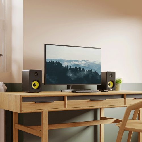 MAJORITY D40X Active Speakers 70W 4” BT/USB/SD (pair) - Image 3