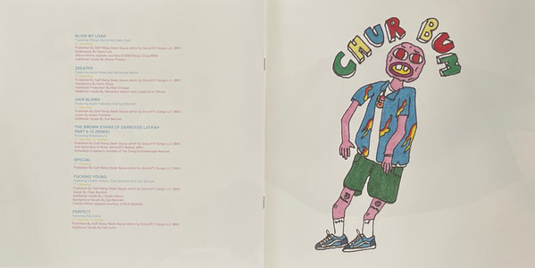 Tyler, The Creator – Cherry Bomb (2 x Vinyl, LP, Album, Deluxe Edition, Reissue, Stereo, Blue Translucent, Mask Cover) - Image 4