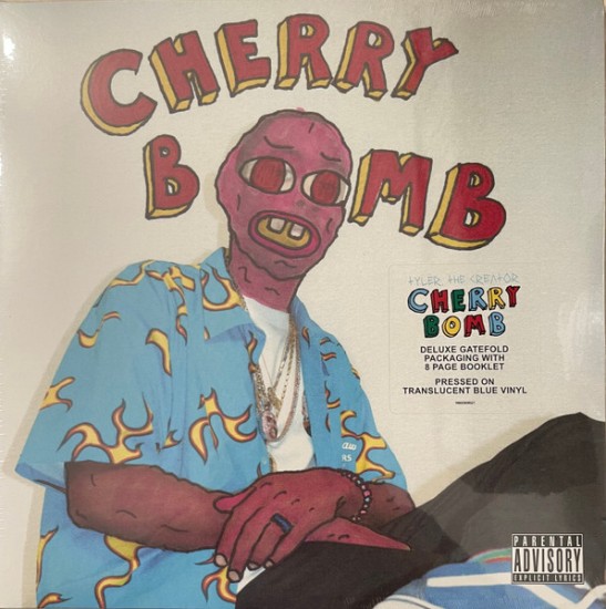 Tyler, The Creator – Cherry Bomb (2 x Vinyl, LP, Album, Deluxe Edition, Reissue, Stereo, Blue Translucent, Mask Cover)