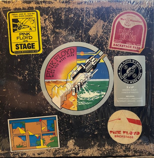 Pink Floyd – Wish You Were Here (3 x Vinyl, LP, Album, Reissue, Remastered, Stereo Box Set, 50th Anniversary)