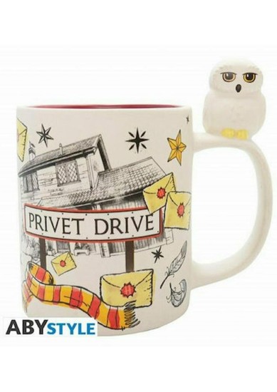 ABYSSE HARRY POTTER - HEDWIG & PRIVET DRIVE 3D HANDLE MUG