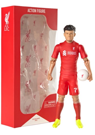 BANBO TOYS: LIVERPOOL SOCCER - LUIS DIAZ ACTION FIGURE (20CM)