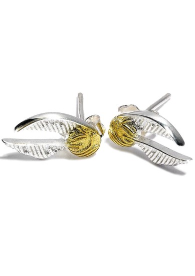 CARAT SHOP HARRY POTTER - STERLING SILVER GOLDEN SNITCH STUD EARRINGS