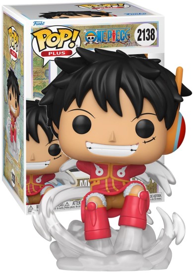 FUNKO POP! PLUS: #2138 ONE PIECE - MONKEY D. LUFFY (EGGHEAD ARC)  VINYL FIGURE