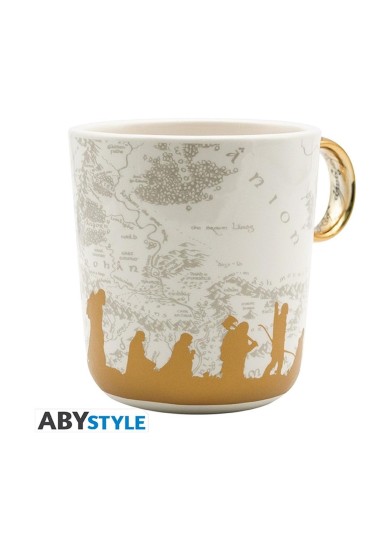 ABYSSE: LORD OF THE RINGS -  ONE RING 3D HANDLE MUG (460ML)