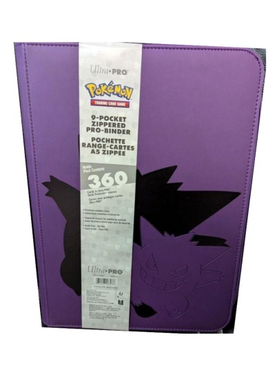 ULTRA PRO 9 POCKET ZIPPERED PRO BINDER HOLDS 360