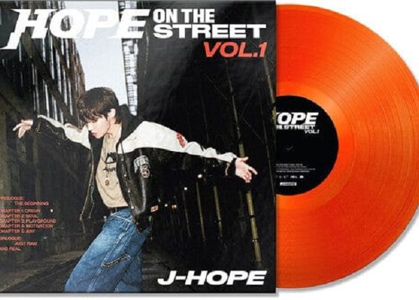 J-Hope – Hope On The Street Vol. 1 (Vinyl, 12", Single Sided, EP, Orange Colour Vinyl)