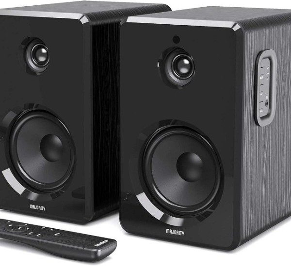 Majority D40 Bookshelf Active Speakers Bluetooth & USB