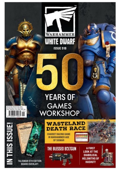 WARHAMMER WHITE DWARF MAGAZINE #518 (ENGLISH)