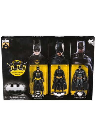 SPIN MASTER DC: BATMAN 85TH ANNIVERSARY - BATMAN FIGURES 4’’ ULTIMATE PACK