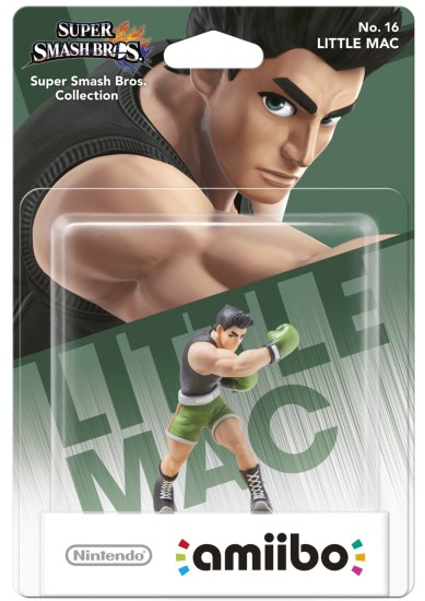 AMIIBO LITTLE MAC #16 (SUPER SMASH BROS)
