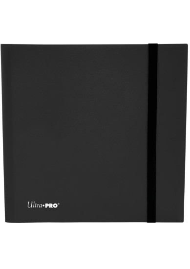 ULTRA PRO BINDER PORTFOLIOS 24 POCKET PAGES - 480 HOLDS (BLACK)