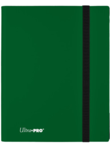 ULTRA PRO BINDER PORTFOLIOS 18 POCKET PAGES - 360 HOLDS (GREEN)