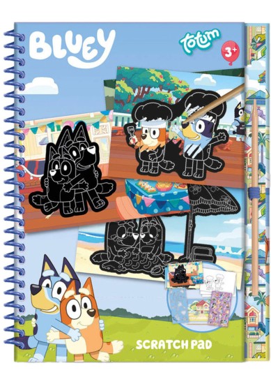 TOTUM: BLUEY - SCRATCH BOOK