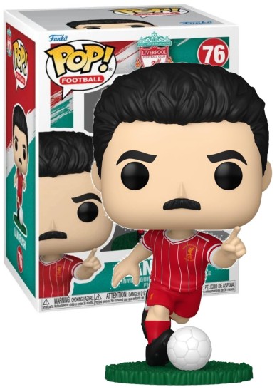 FUNKO POP! FOOTBALL: #76 LIVERPOOL - IAN RUSH  VINYL FIGURE