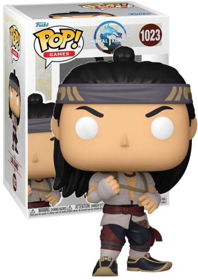 FUNKO POP! GAMES:  #1023 MORTAL KOMBAT - LIU KANG (GOD OF FIRE) VINYL FIGURE