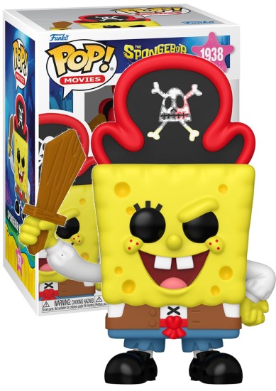 FUNKO POP! MOVIES: #1938 THE SPONGEBOB MOVIE: SEARCH FOR SQUAREPANTS VINYL FIGURE