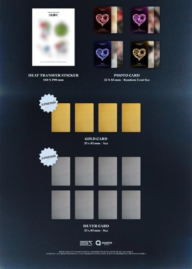 XLOV – 1st MINI ALBUM - UXLXVE (O Ver.) - Image 6